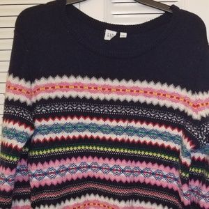 Gap Fair isle sweater